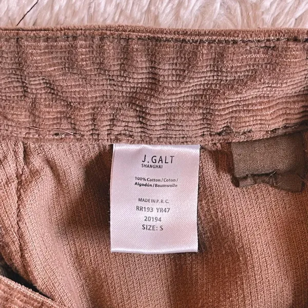 Vintage Brandy Melville Darlene Brown Corduroy Pants - Image 5