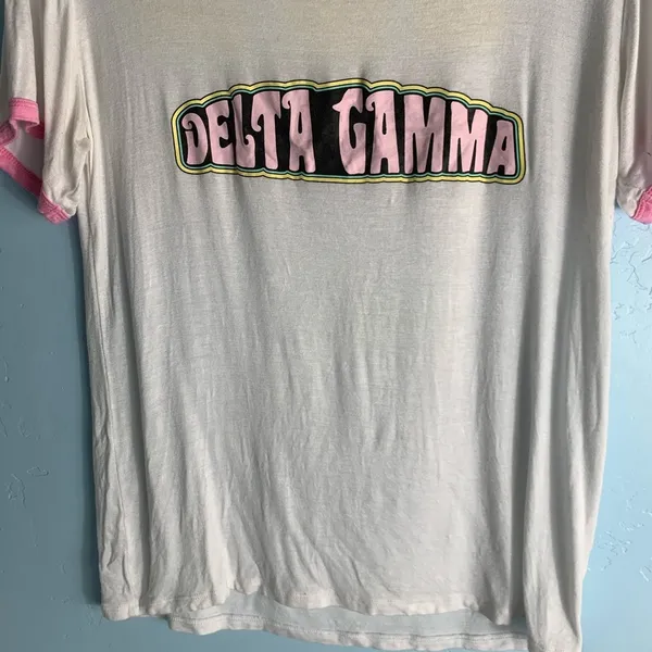 The Social Life Delta Gamma DG Sorority Bid Day 2017 Top size Medium - Image 3