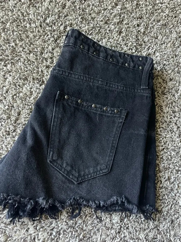 Austin Landing Jean Shorts Black Size 28 - Image 2