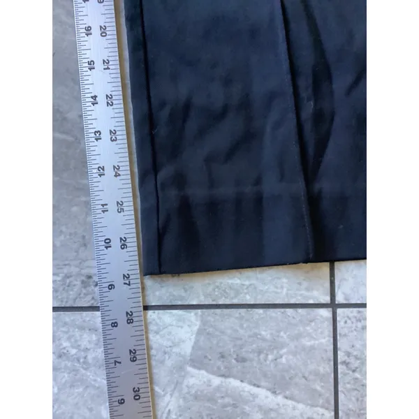 Reformation Black Pintuck High Rise Wide Leg Trousers Pants Size 6 - Image 4