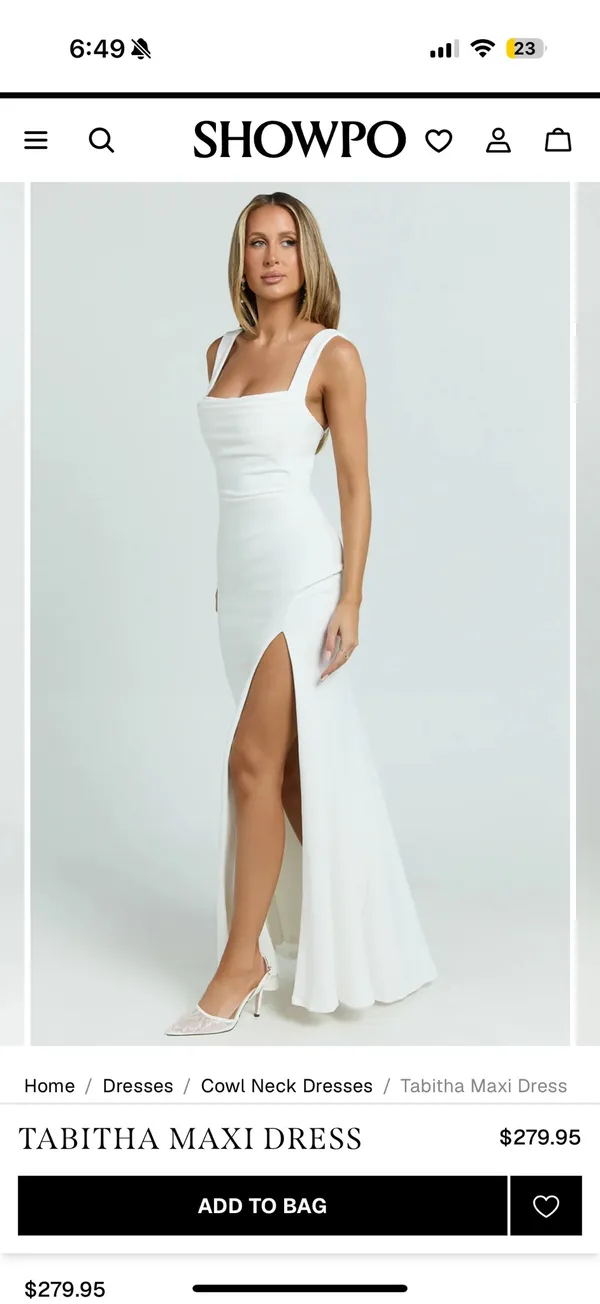NWT Showpo Tabitha maxi dress size 10 - Image 5