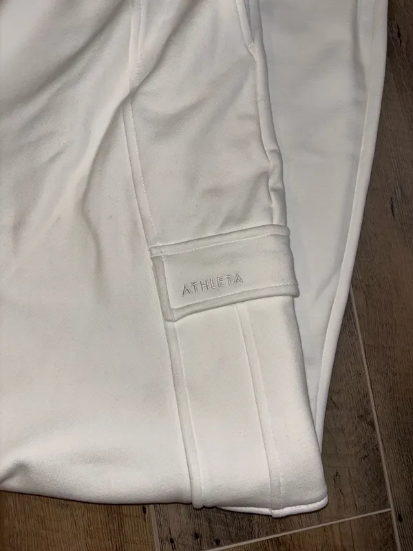 Athleta Terry Mid-Rise Cargo Jogger Tall - Image 4
