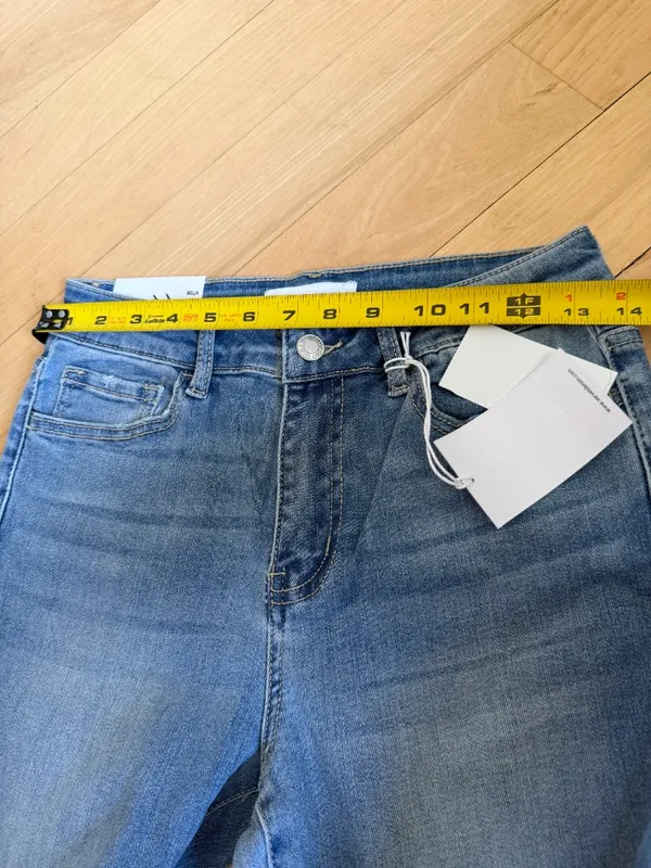 Vervet Bella High Rise Flare Jeans - Image 7