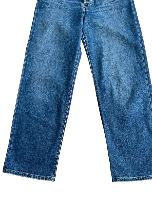 Levi’s Ribcage High-Rise Straight Ankle Jeans Women’s Size 27 - Image 5