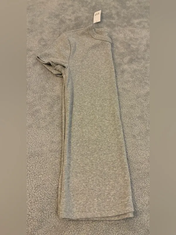 Women’s GAP Brand Short Sleeve Crewneck Tee - Light Gray Size XS NWT - Image 4
