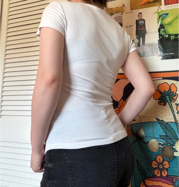 White Double Zero Shirt - Image 2