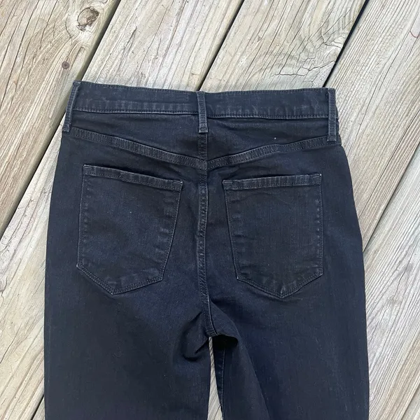 Banana Republic Factory Women's Black Slim Flare Jeans Size 25/0 - Image 4