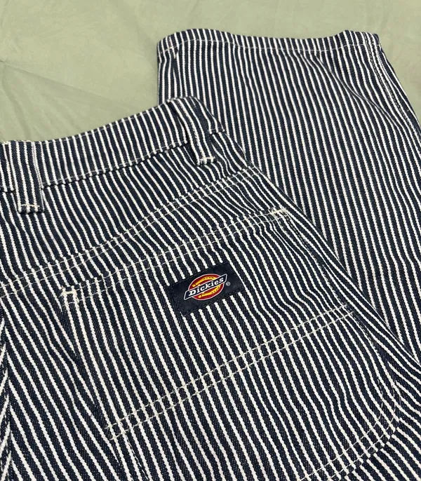 Dickies Striped Carpenter Denim Pants - Image 11