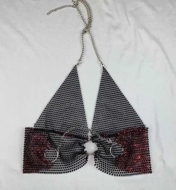 NEW Gem Bralette Red - Image 7