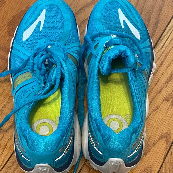 Women's Brooks Pure Cadence Teal Green Black Running‎ Shoes Size 7 1201341B763 - Image 3