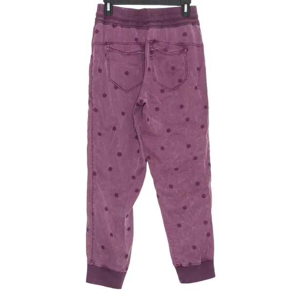 Pilcro Nomad Pants Joggers Lyocell Pull On Purple XS Coastal Nautical Sailor - Image 2