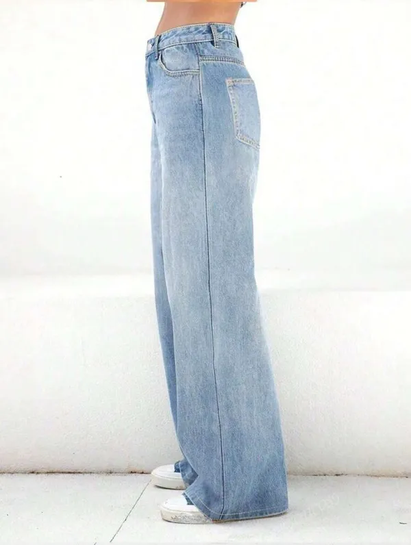 Straight Leg Jeans - Image 3