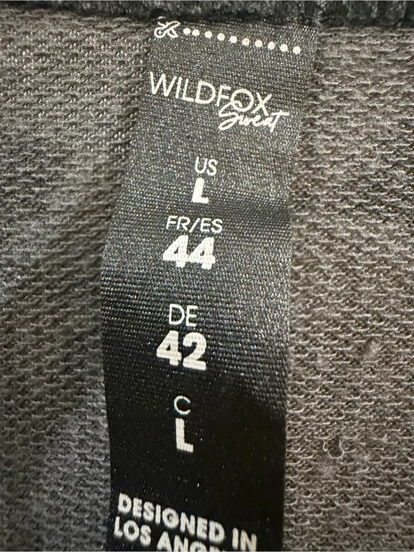 Wildfox Gray Leopard Print Long-Sleeve Pullover - Image 3