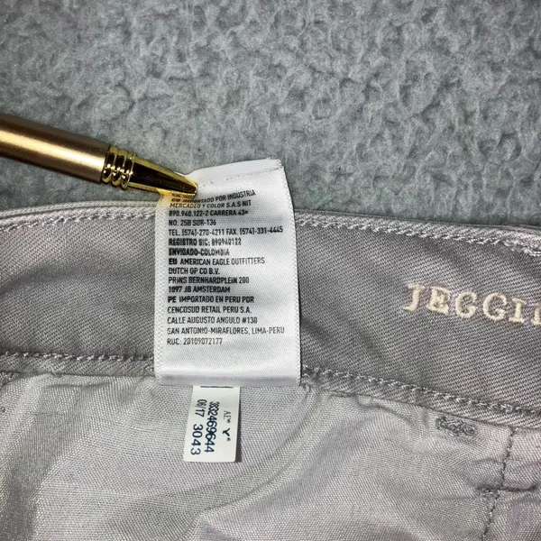 American Eagle Super‎ Stretch X Jeans Women 16 Long High Rise Distressed - Image 11