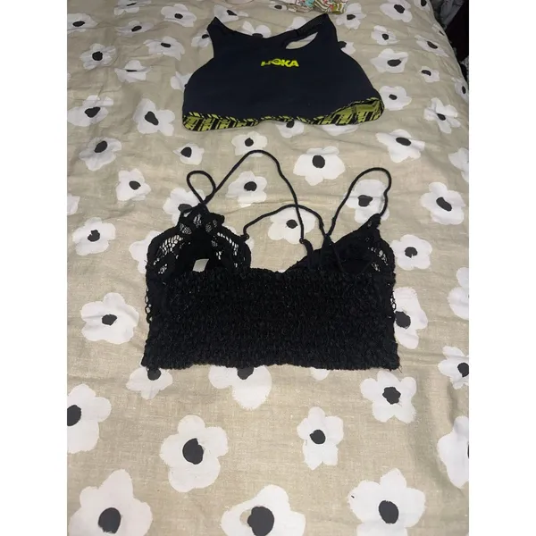 Free people black bralette - Image 3