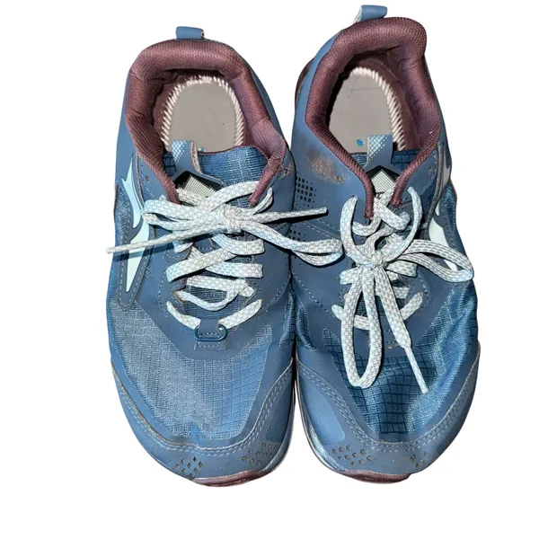 Altra Lone Peak 5 Majolica Blue Trail Running Shoes ALOA4VR7408 Womens 8 no sole - Image 2