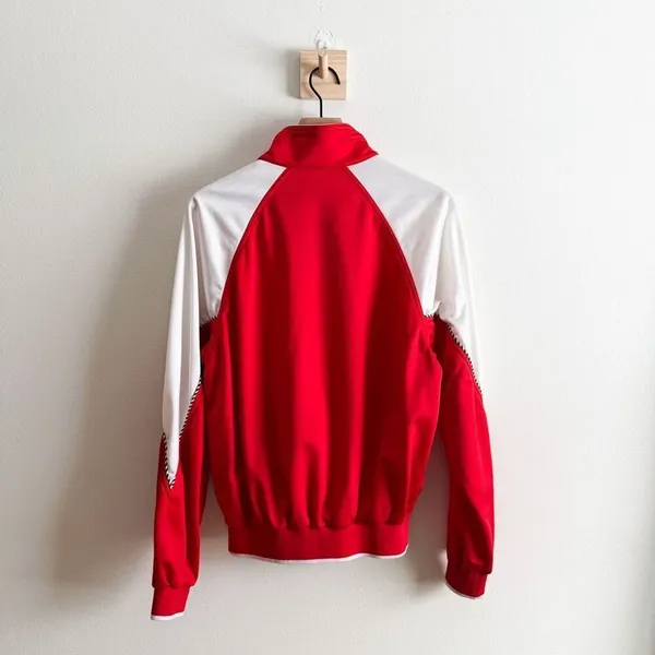 Vintage Nike Red Tracksuit Jacket Size M - Image 6