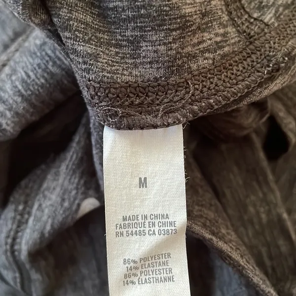 Aerie Leggings Womens Medium Gray High Rise Workout Gym Ladies - Image 7
