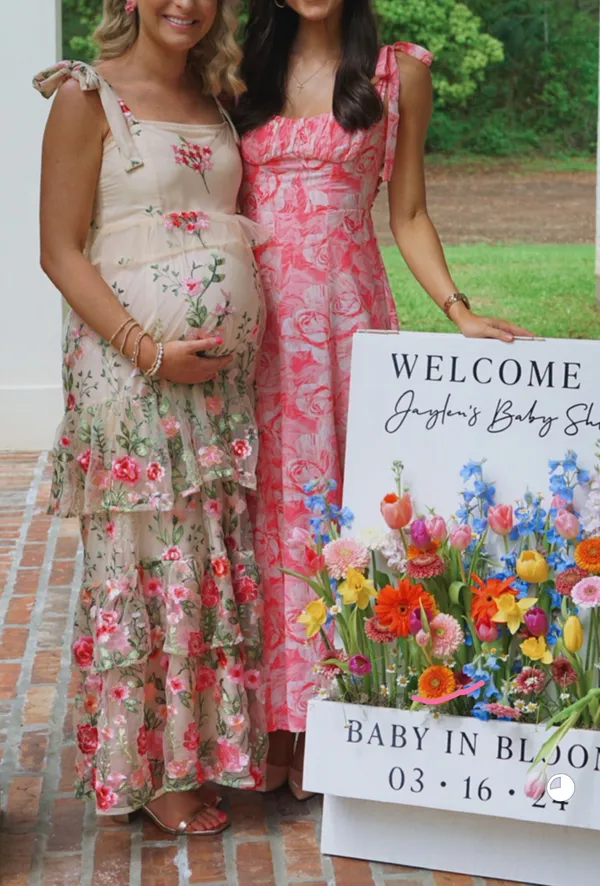Hello Molly Midi Pink Dress - Image 6