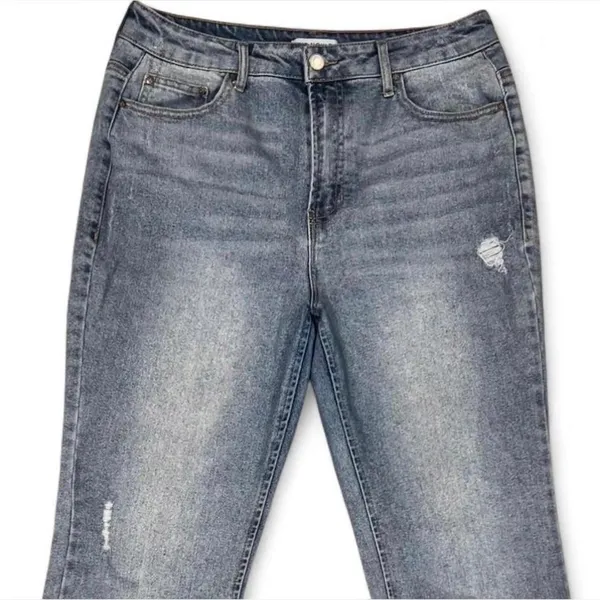 And-now-this Women's Blue and Grey Jeans - Image 2