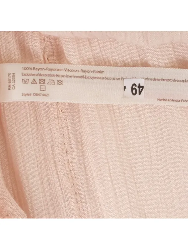 $118 Free People glitter girl slip dress in neutral rose gold, S - Image 10