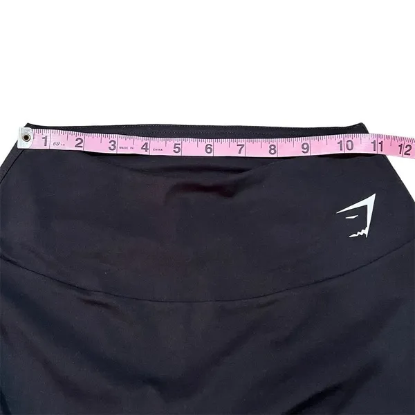 Gymshark Women's XS Black High Waisted Leggings Yoga Gym Activewear - Image 4
