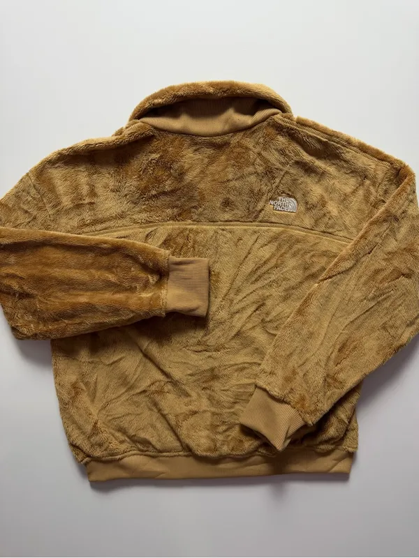 The North Face Osito Lux Fleece Full Zip, Brown, Size L - Image 5