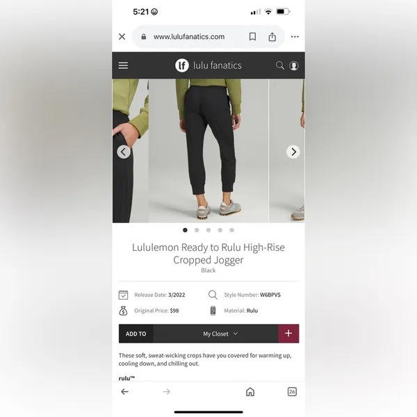 Lululemon joggers - Image 6