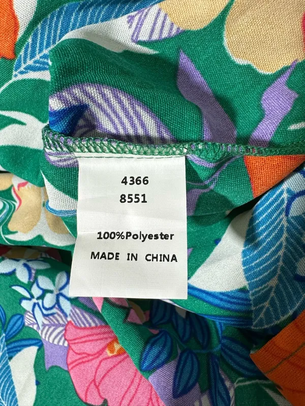 Pretty Garden Floral Cap Sleeve V neck flowy Midi Dress Size XXL new with tags - Image 11