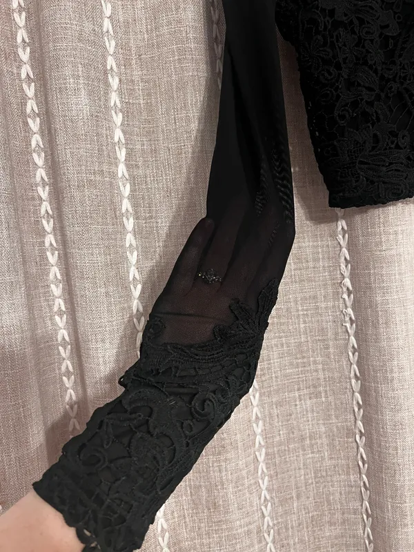Windsor Lace And Mesh Top - Image 3