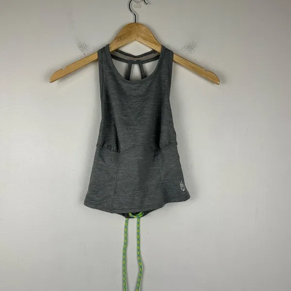 Free People‎ Movement Lace Up Halter Neck Sport Crop Top Tank Women’s Sz XS - Image 3