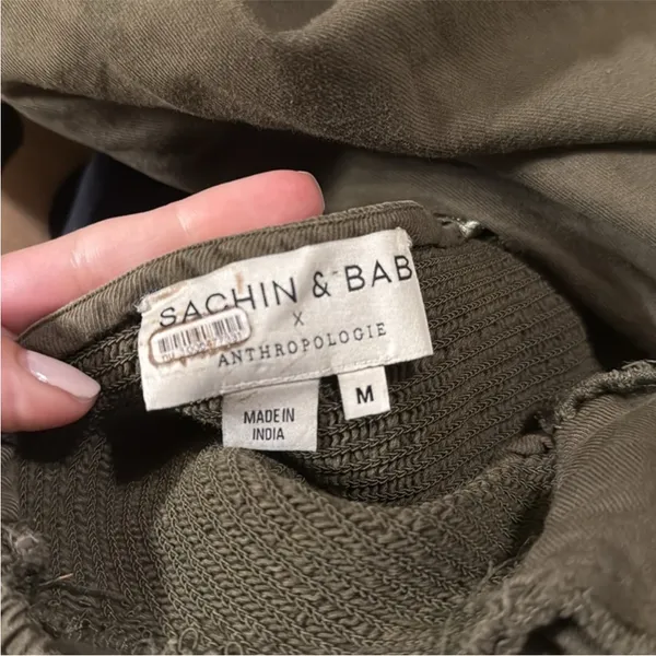 Sachin + Babi puff sleeve mini dress‎ size medium - Image 7
