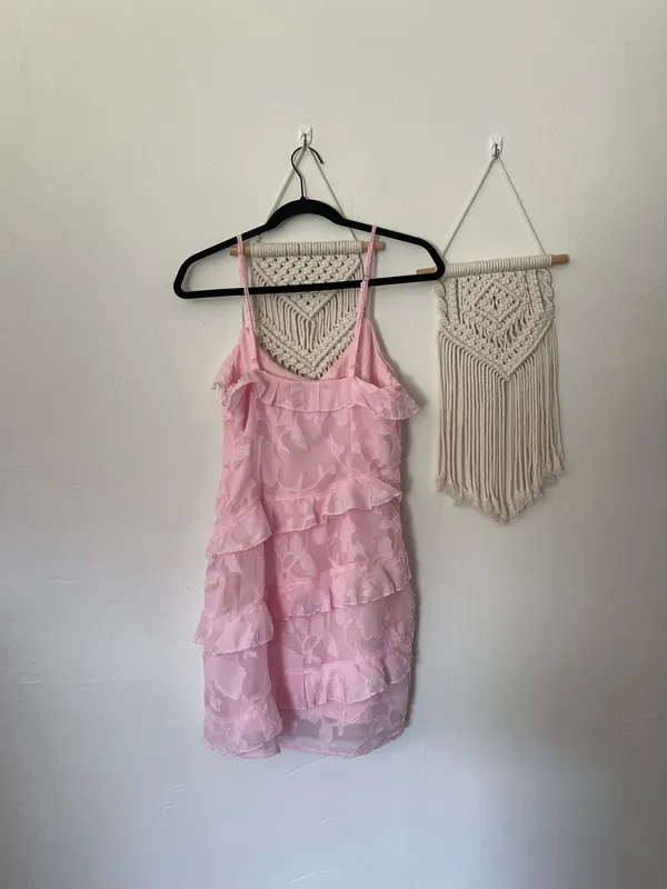 Runaway The Label Aisha Pink Mini Dress - Image 3