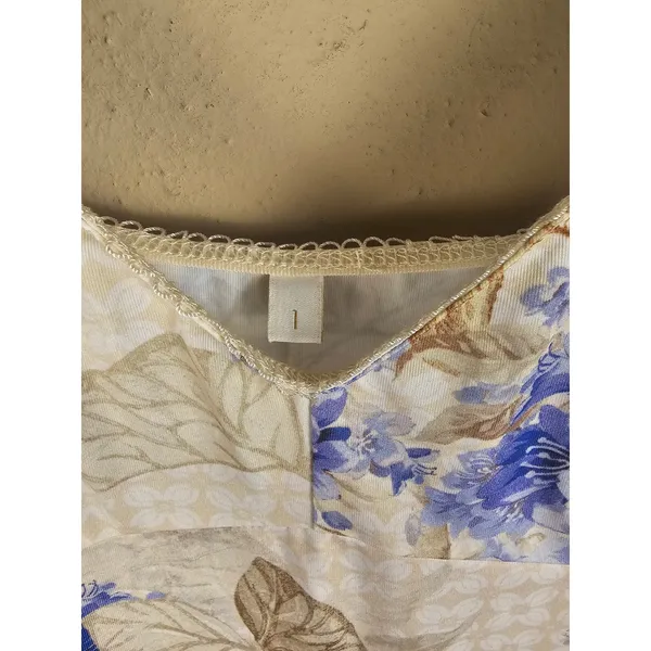 Zimmermann Womens Dawning Flutter‎ Midi Dress SLIP ONLY 1 Medium - Image 4
