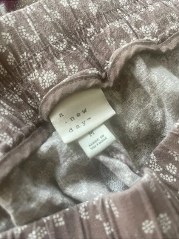 a new day Taupe Leopard Print Athletic Shorts - Image 3