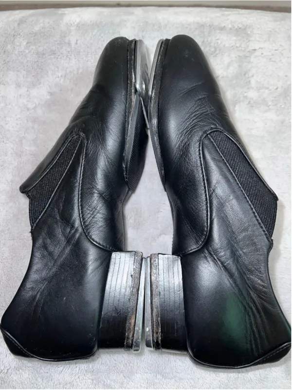 Capezio Black Tap Dance Shoes Size 6 - Image 7