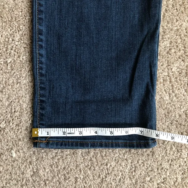 NWT Apt. 9 Women’s Boyfriend Jeans Modern Blue Denim Pants Straight Leg Size 14 - Image 11