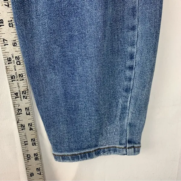 Judy Blue size 16 W Ulta distressed boyfriend fit Ripped Skinny Jeans denim - Image 13