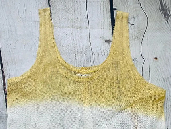 Joni Mid Summer Gold Comb Knit Tank - Image 7