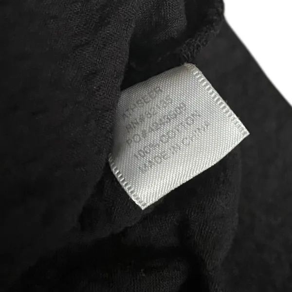 Fresh Produce Black‎ Tunic Top Size S Cotton V Neck Long Sleeve Casual - Image 5