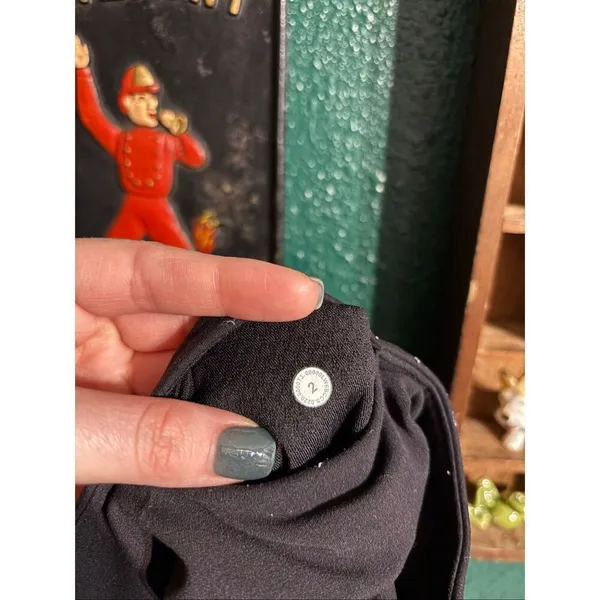 Lululemon Get Centered High Rise Crop 21" Leggings Black - Image 3