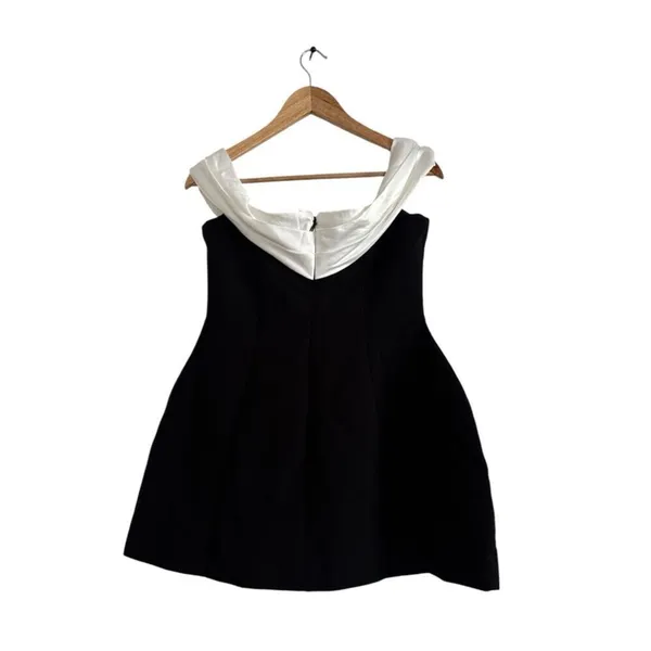 Babyboo DELTA MINI DRESS - BLACK/WHITE NWT - Image 5