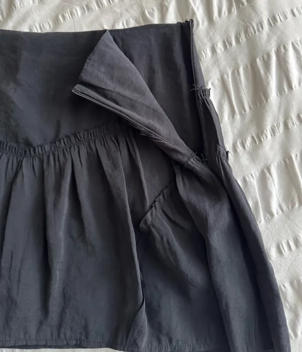 ZARA Mini Skort Black - Image 2