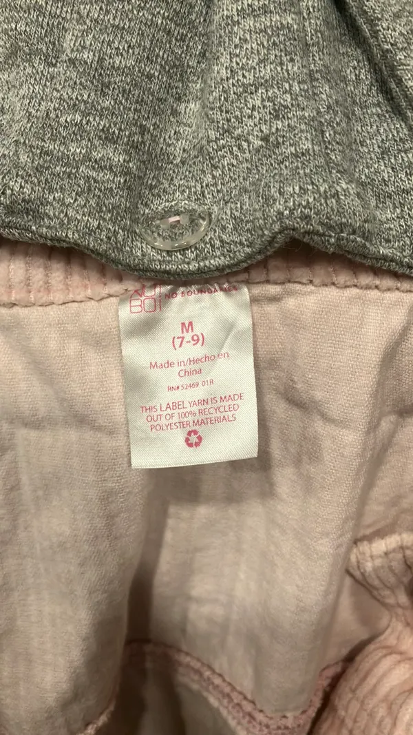 Hooded Velvet Denim jacket Pink Size M - Image 2