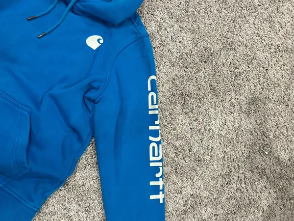 Turquoise Carhartt Hoodie - Image 3