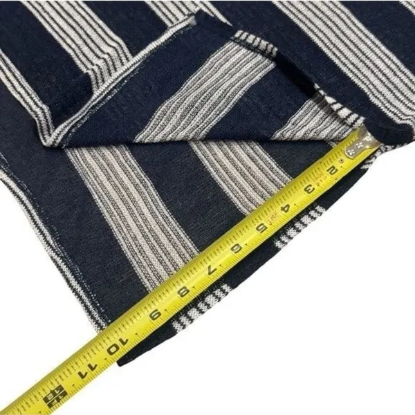 Show Me Your MuMu Stripe Lightweight Knit Long Sleeve Coastal Lagenlook Boho L‎ - Image 11