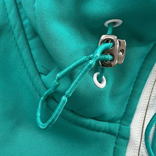 ZeroXposur Hooded Jacket Winter Coat Women Medium Teal Green Zip Up‎ Pockets - Image 7