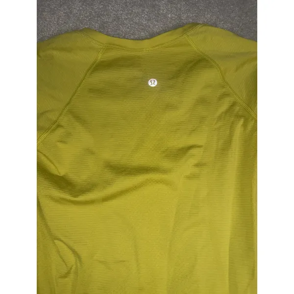 Lululemon Yellow Serpentine swiftly tech 6 long sleeve - Image 8