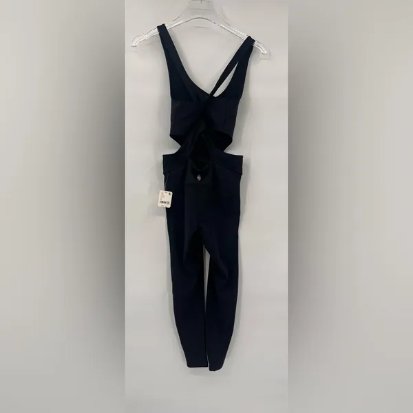 Free People Movement Women's Back It Up Jumpsuit‎ Black Size XS - Image 4