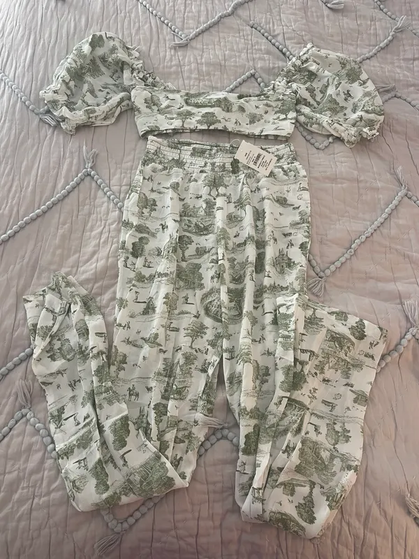We Wore What toile matching set - Image 4